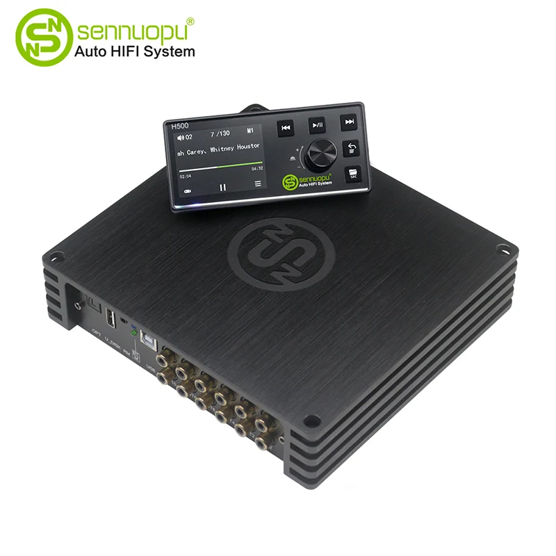 10CH နှင့်အတူ CAR Audio 8 * 50W DSP amplifier